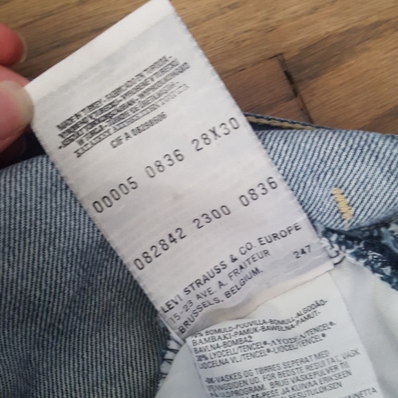 Crazy Cool and Unique European Levi's - Picture 6 of 7